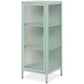 furn.design Vitrine Maram 40 x 102 x 0 cm Mintgrün