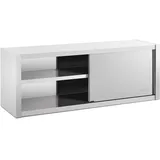Royal Catering Edelstahl Hängeschrank 160 x 45 cm