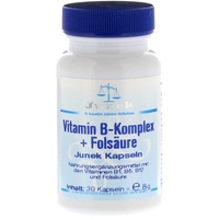 BIOS NATURPRODUKTE Vitamin B-Komplex + Folsäure Junek Kapseln 30 St.