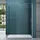mai & mai Bremen01k-T Walk-In-Dusche 100 x 100 cm mit Duschtasse