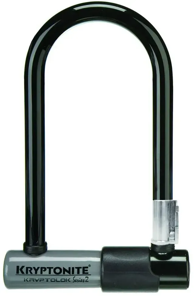 Kryptonite Kryptolok Mini Bügelschloss - Black / Grey - 178 x 82 x 13 mm