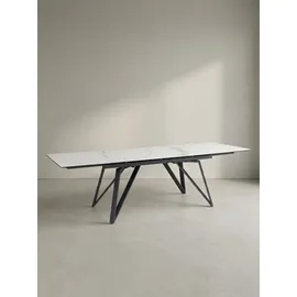 KADIMA DESIGN Esszimmertisch 180 x 76 x 90 cm weiß