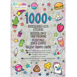 Crayola Kreationen: Stickerbuch - Über 1000 Sticker - Verschiedene Designs