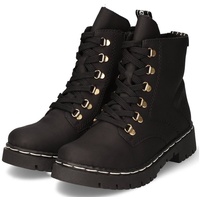 RIEKER Winterboots, schwarz