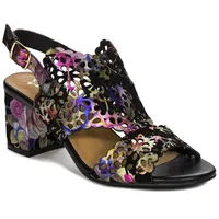 Schuhe Maciejka N651801001 - Schwarz/Rosa/Violett - 36