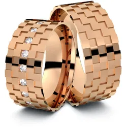 Trauringe Lehrte 333er Rotgold - 3184