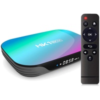 Sofobod HK1 Box TV Box Android 9.0, 4GB RAM 128GB ROM, S905X3 Quad Core 64bit Cortex-A55, GPU G31TM MP2, 2.4G/5G dual WiFi BT4.0 H.265 Decoding LAN 1000 RJ-45, HD 8K Smart TV Box