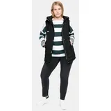sheego Longweste in schwarz | Gr.: 44
