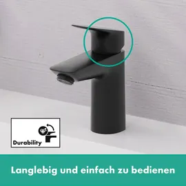 Hansgrohe Logis Einhandmischer Mattschwarz