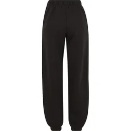 URBAN CLASSICS Jogginghose URBAN CLASSICS "Urban Classics Ladies Basic Essential Sweatpants", Damen, Gr. XS, US-Größen, schwarz, 70% Baumwolle, 30% Polyester, unifarben, normal, Hosen Jogginghose