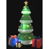 vidaXL LED Weihnachtsbaum Mehrfarbig 240 cm