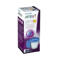 Philips Avent Via Natural Set Tasse De Stockage 180ml Autre 5 pc(s)