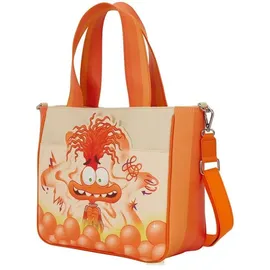Loungefly Inside Out 2 Anxiety Umhängetasche One Size Orange / Brown / White
