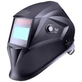 TACKLIFE Schweißhelm Automatik Solar Schweißmaske Schweißschirm (Optische Klasse 1/1/1/1), Stufenlose Empfindlichkeitseinstellung, inkl. Tasche