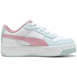 Puma Carina Street PS Damen Weite E Weiß/Pink 34,5