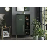 Schildmeyer Kent Highboard 67,1 x 117,4 x 33,1 cm Waldgrün/Gold