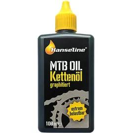 Hanseline Kettenöl MTB, Tropfflasche, 100ml Einheitsfarbe No Size