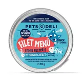 PETS DELI Filet Menü Thunfisch mit Basilikum 12 x 85 g