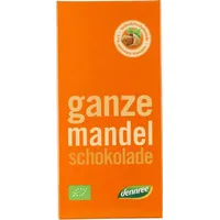 dennree Vollmilchschokolade mit ganzen Mandeln bio