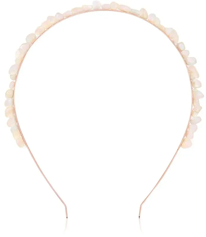 Crystallove Moonstone Hairband Haarreif 1 St.