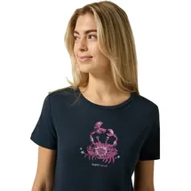 super.natural Mrs Crab Trainingsshirt Dunkelblau XS