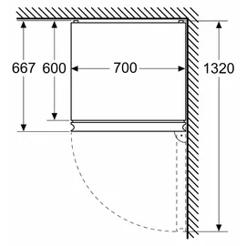 Siemens iQ300 KG39NVICG Kühl-Gefrierkombination (363 l, 2030 mm hoch, Edelstahl)