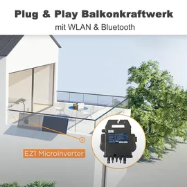 EnjoySolar EZ1-M 800W Mikrowechselrichter mit WLAN und Bluetooth