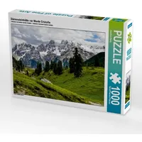 Calvendo Dürrensteinhütte vor Monte Cristallo (Puzzle)