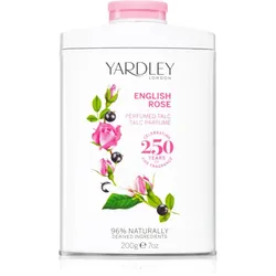 Yardley English Rose parfümiertes Puder 200 g
