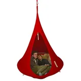 Cacoonworld Hängehöhle ""Cacoon"", Rot, Single, ø 1,5 m