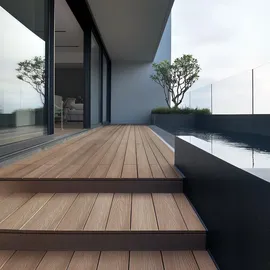 Home Deluxe WPC Terrassendielen Samana Premium 30 m2 braun