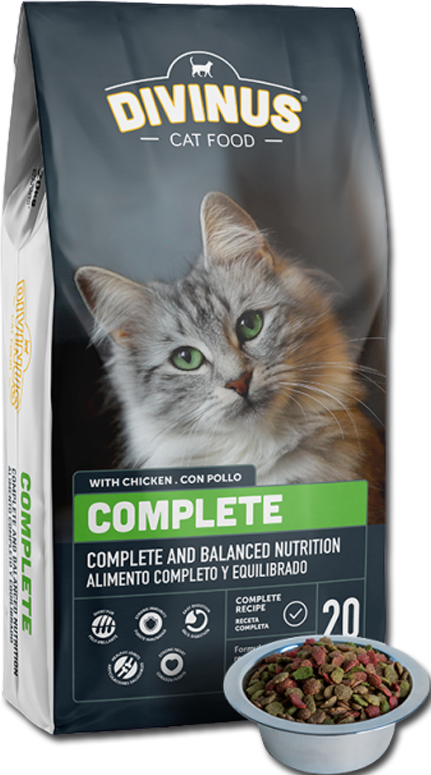 Divinus Cat Complete für ausgewachsene Katzen 20kg (Rabatt für Stammkunden 3%)