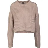 URBAN CLASSICS Wide Oversized Big Pullover Gray 4XL