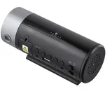 Projektionswecker, 16 x 7,4 x 9,5 cm, rote Linie, Projektionsuhr, LED-Temperatur, elektronischer digitaler Wecker für Zuhause und Büro