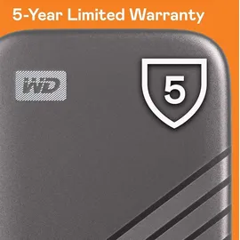 Western Digital My Passport 2 TB USB 3.2 grau WDBAGF0020BGY-WESN