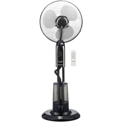 Beper VE.502 leistungsstarker Standventilator mit Vernebler Sprühnebel 42cm Ventilator 75W
