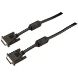 Bachmann Verbindungskabel DVI 3 m Schwarz