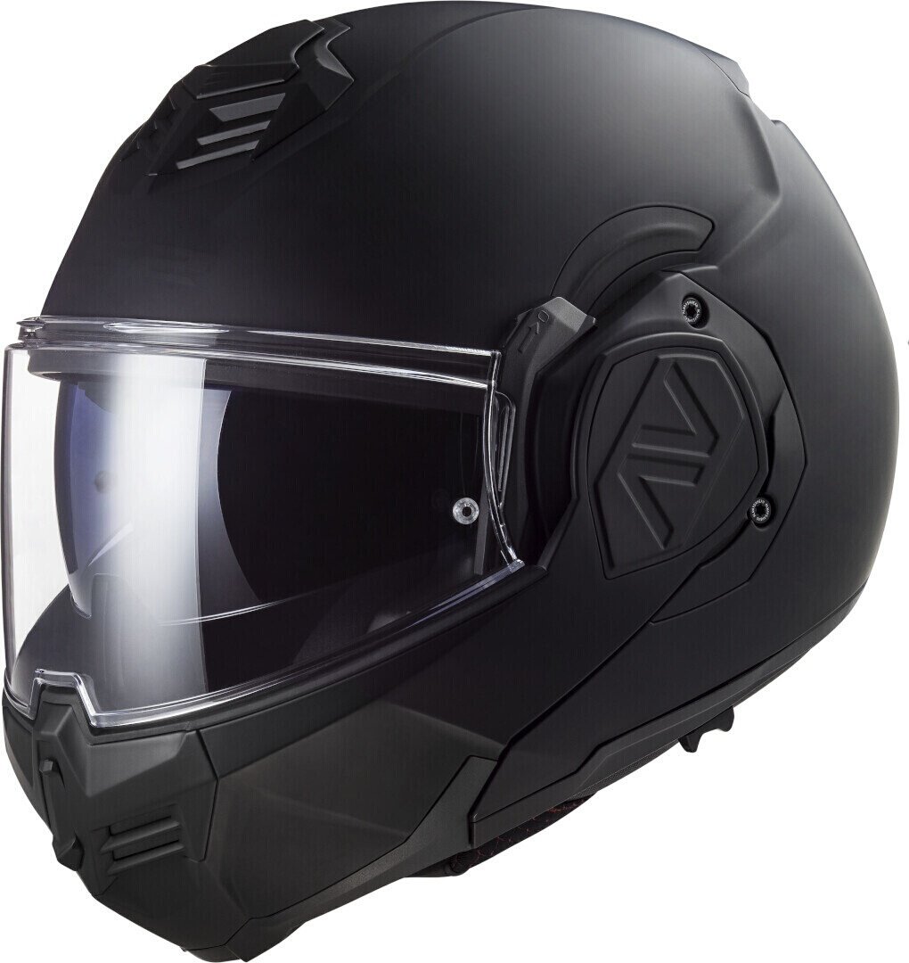 LS2 FF906 Advant Solid Noir Helm, zwart, XS Voorman