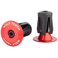 Wolf Tooth Lenkerstopfen - Red - One Size