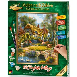 Schipper Old English Cottage Malen nach Zahlen 1 St. 24 x 30 cm bunt