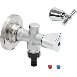 schlösser armaturen gmbh & co. kg Frost-tec 2815 Auslaufventil Fertigmontage-Set grau