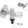 schlösser armaturen gmbh & co. kg Frost-tec 2815 Auslaufventil Fertigmontage-Set grau