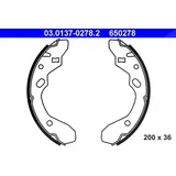 ATE Bremsbackensatz 03.0137-0278.2