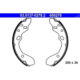 ATE Bremsbackensatz 03.0137-0278.2