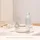 Wassersprudler-Flasche 1 L Transparent/silber