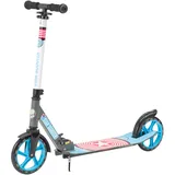 Star-Scooter Cityroller STAR-SCOOTER Scooter blau (blau/grau) mit abgesenktem XXL Trittbrett