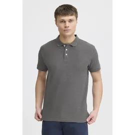 !Solid Poloshirt SOLID "Poloshirt SDHattim", Herren, Gr. L, schwarz (schwarz, mid grau melange), Obermaterial: 100% Baumwolle CO., Shirts