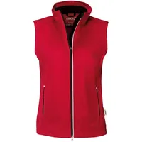 Hakro Damen Light-Softshellweste Sarina rot, 6XL