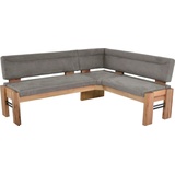 K+W Komfort & Wohnen K+W Eckbank »Floyd«, lightgrey 85, balkeneiche natur, , 34381758-0 H/T: 90 cm x 63 cm,