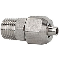 Riegler Gerade Einschraubverschraubung, R 1/8 a., Schlauch 8/6, ES